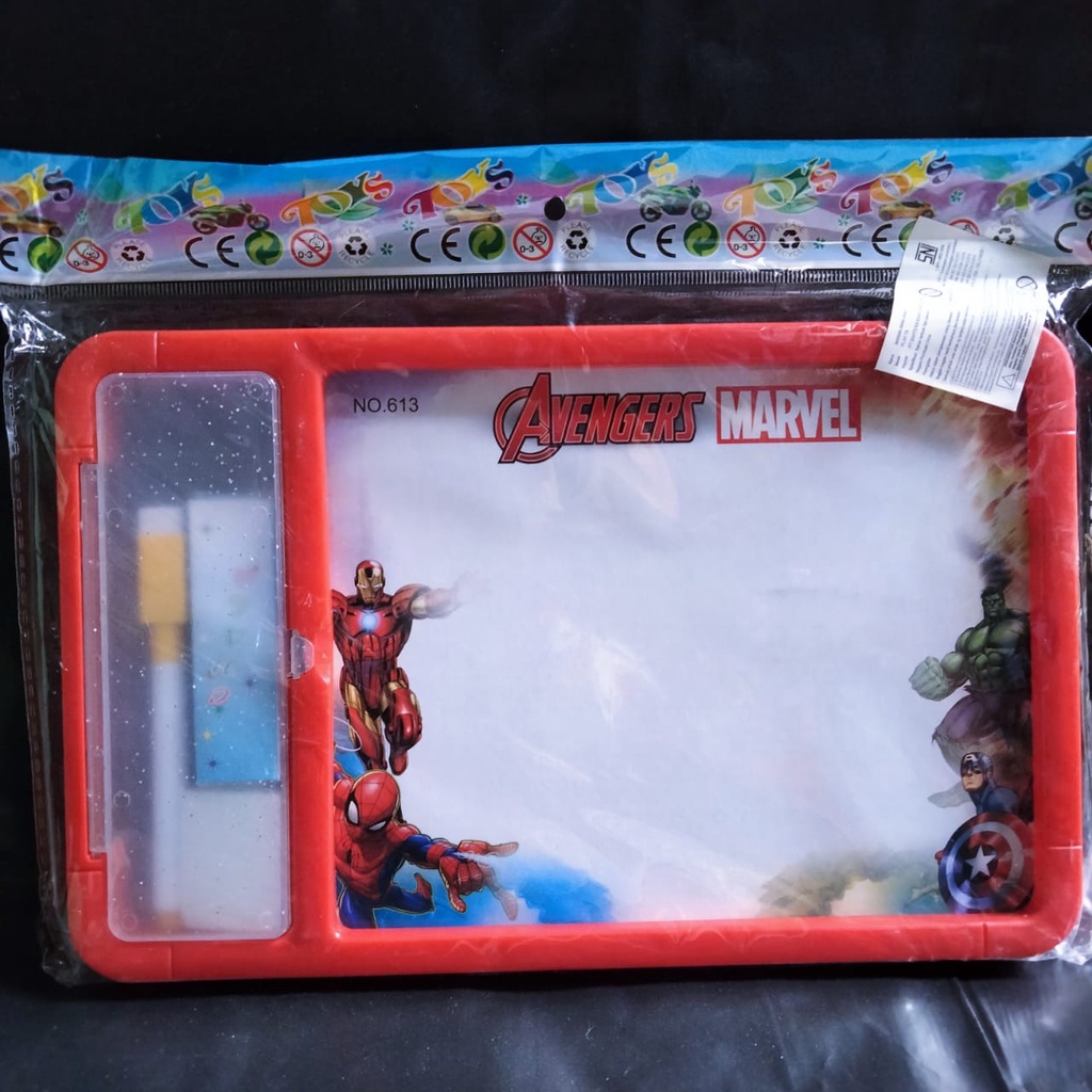 

Papan Tulis Anak Karakter - Whiteboard Ukuran 35 cm x 25 cm