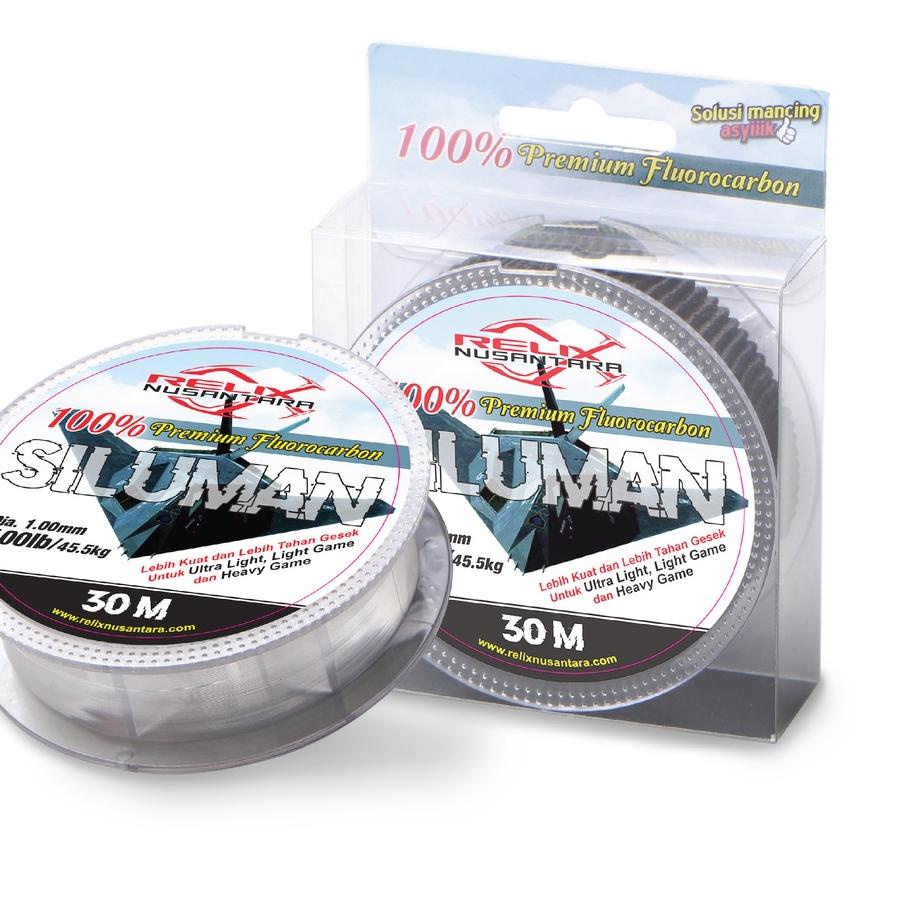 Big Sales Senar Leader SILUMAN 100% Premium Fluorocarbon by Relix Nusantara ぐ