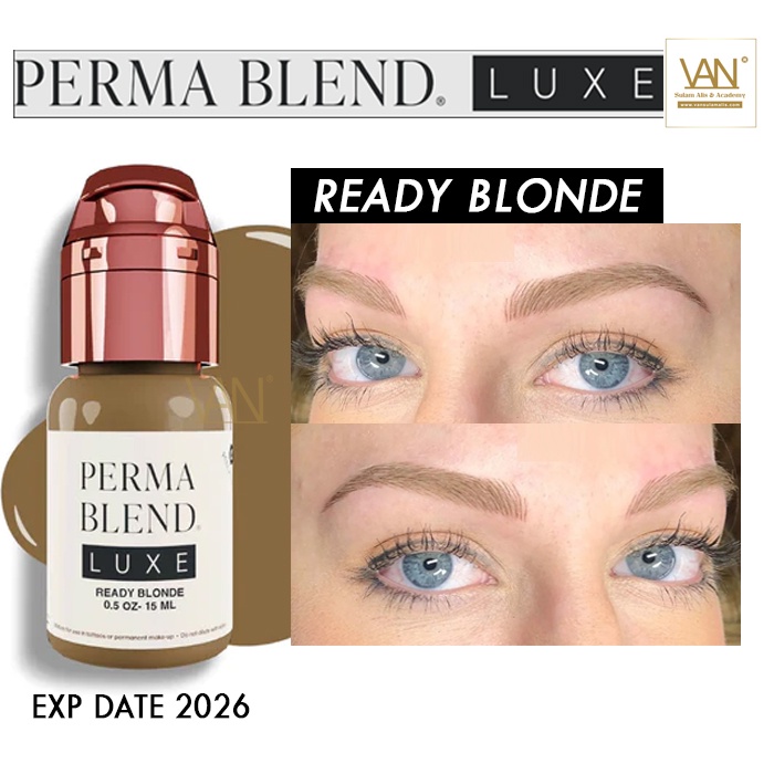 TINTA SULAM ALIS ORIGINAL PERMABLEND LUXE (READY BLONDE) MADE IN USA