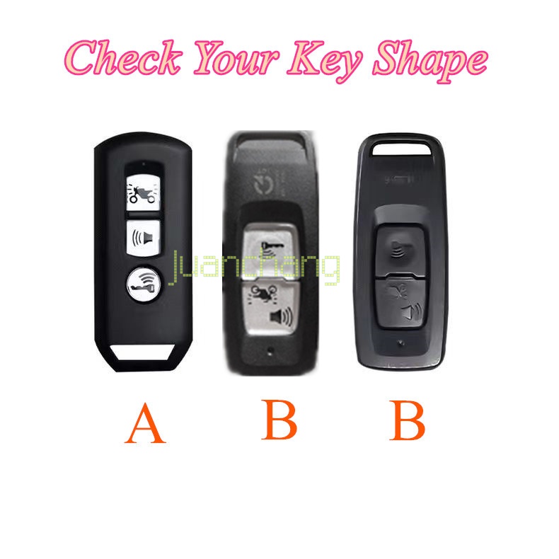 Case Kunci Remote Motor Bahan Zinc Alloy Untuk HONDA Pcx 160 ADV160 ADV150 Pcx 150 SH 125 sh125 SH 125i