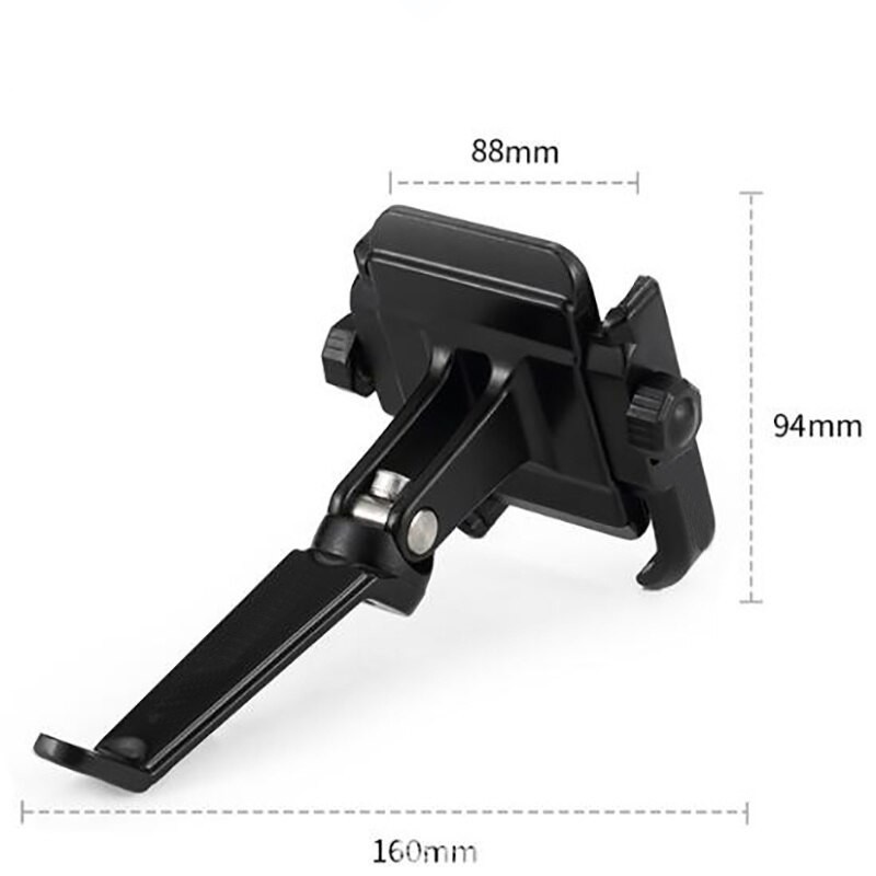 Holder HP Sepeda Motor Full Besi Model Motowolf Spion Stang