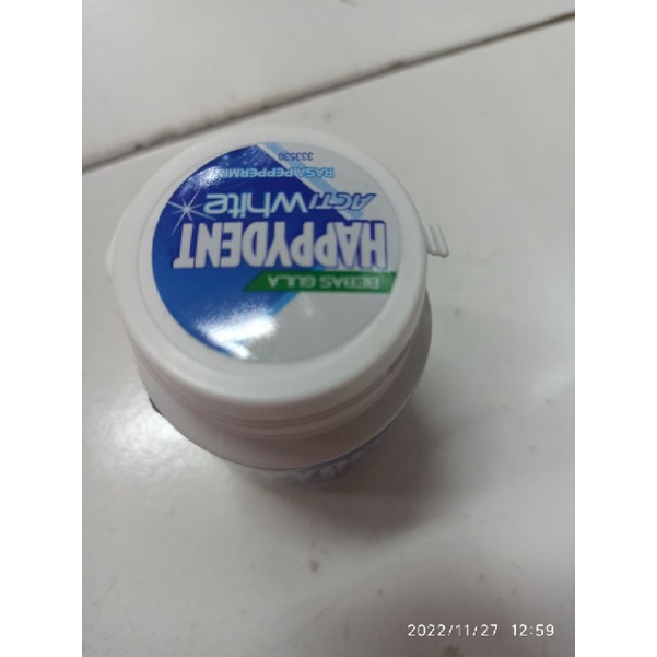 Happydent Expert White  Botol isi 40 butir