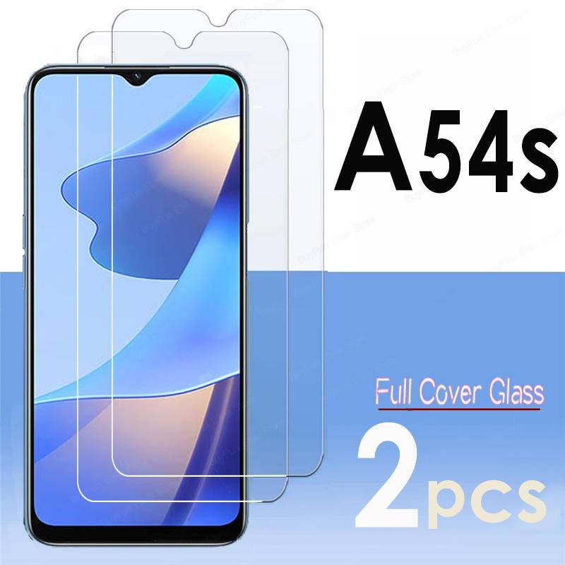 2pcs Pelindung Layar Tempered Glass HD 9H Untuk OPOO A54s A16