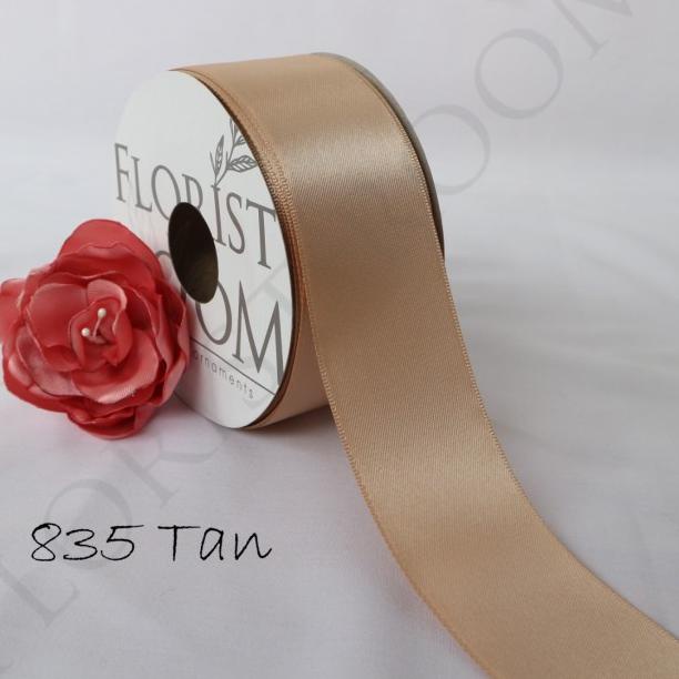 

Pita satin Double Face ±3.8cm - Satin - Ribbon - 835 Tan
