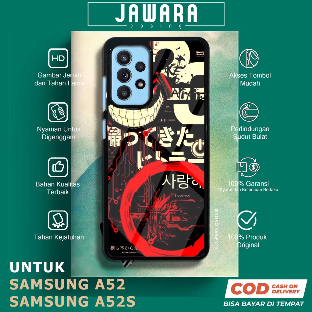 Case Samsung A52 A52S Casing Samsung A52 A52S Jawara Casing [JPNR] Case Glossy Case Aesthetic Custom