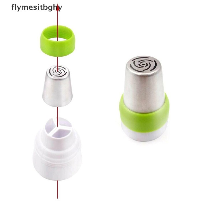 

Inir 7 Pcs Alat Nozzle Icing Piping Bentuk Bunga Rusia Untuk Deko