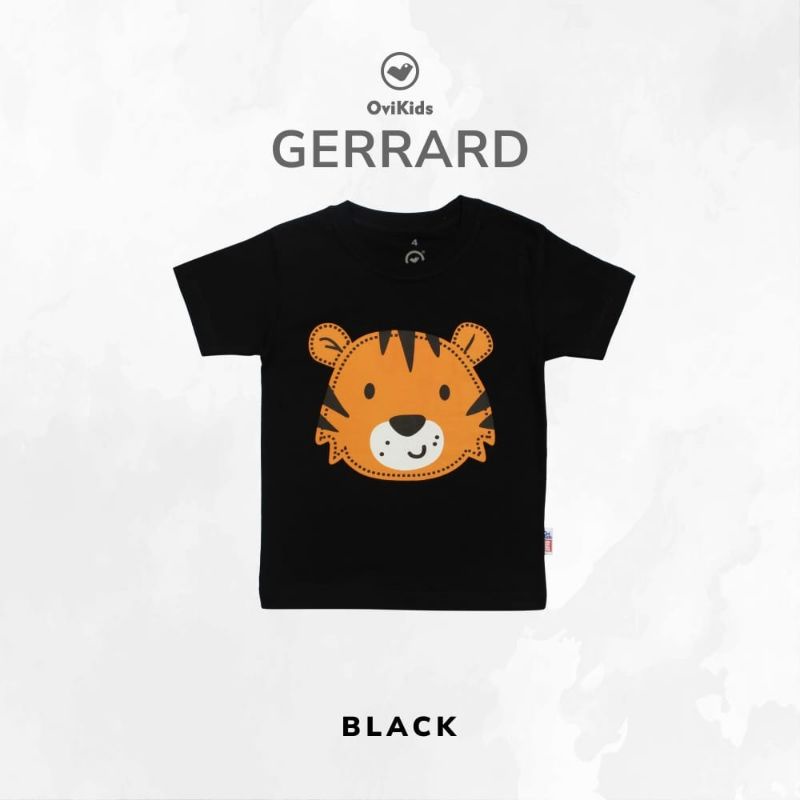 OVI KIDS - GERRARD Kaos Anak Laki-laki Perempuan (Unisex) “Animal Tee”