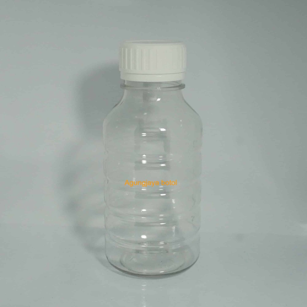 Botol Pet PS 500 ml Natural Segel Kecil / Botol Plastik / Botol Pupuk