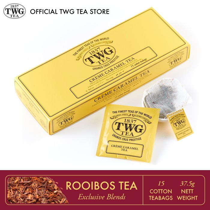 

TWG TEA CRME CARAMEL TEA, COTTON TEABAG