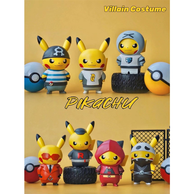 Mainan Action Figure Pokemon Pikachu Untuk Hadiah Ulang Tahun