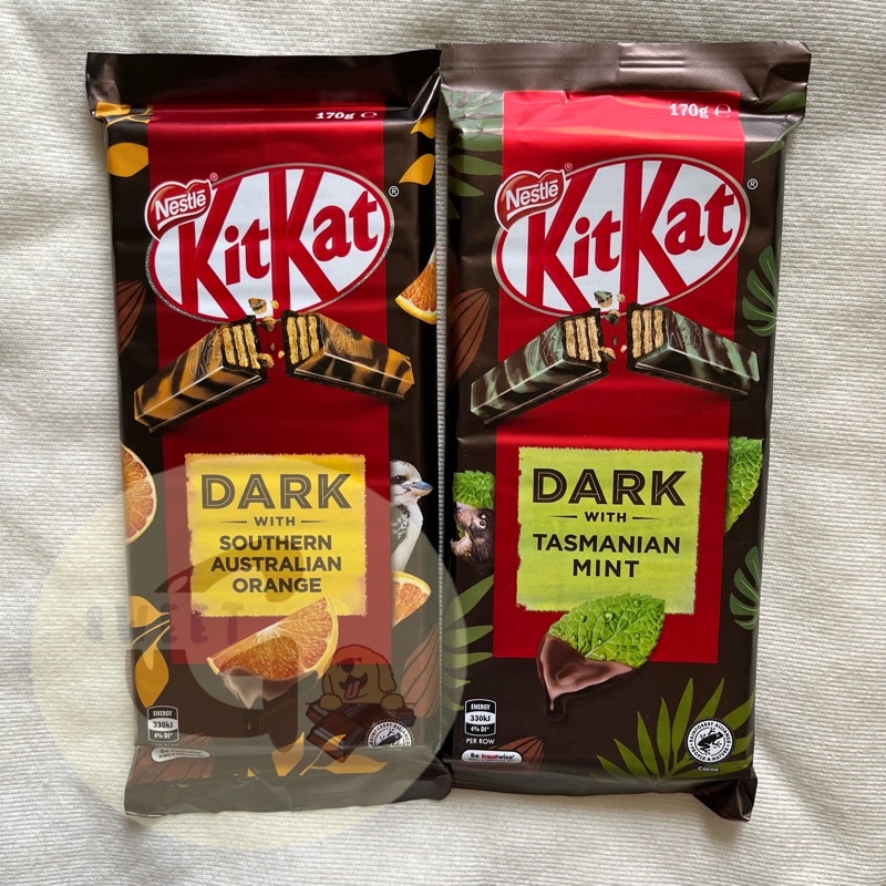 Jual Nestle KitKat Dark 170g Kitkat Dark with Tasmanian Mint / Dark