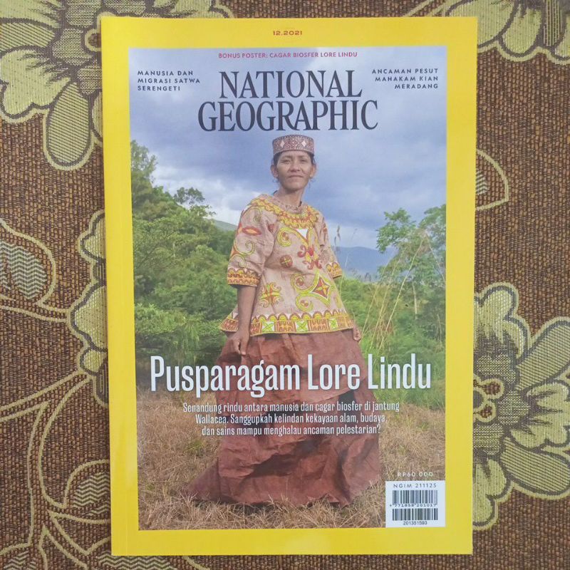 MAJALAH NATIONAL GEOGRAPHIC DESEMBER 2021