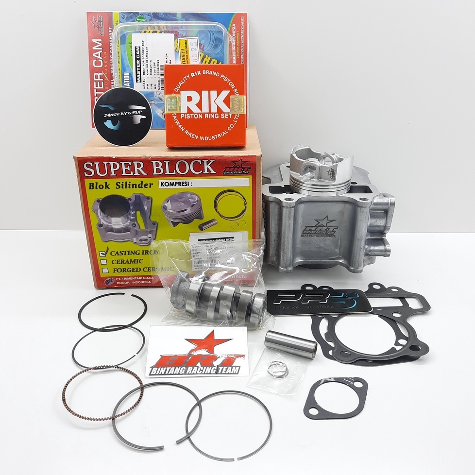 NEW Paket Bore Up Blok BRT Beat eSP Scoopy eSP Vario 110 eSP Beat Street Old Beat Pop