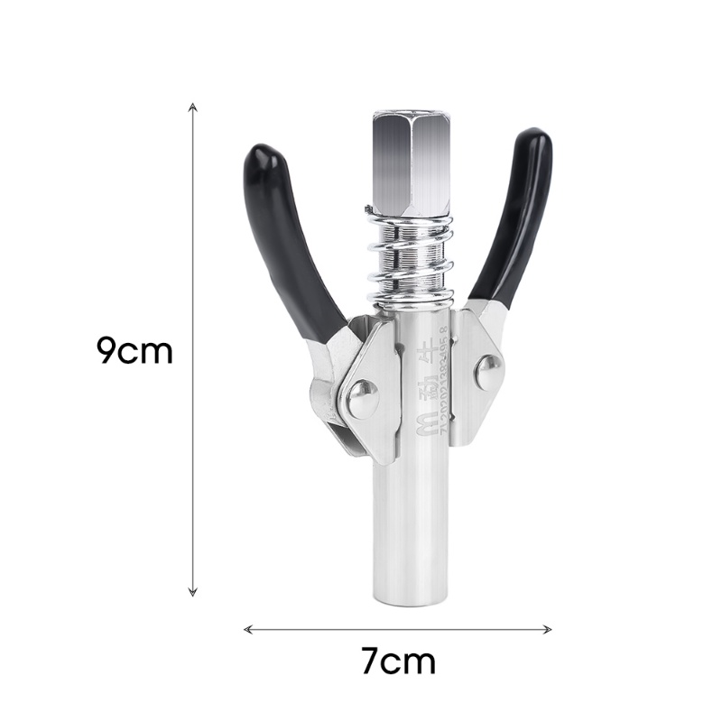 Nozzle Klem Pengunci Oli Tekanan Tinggi Dengan Gagang Ganda Quick Release Untuk Mobil