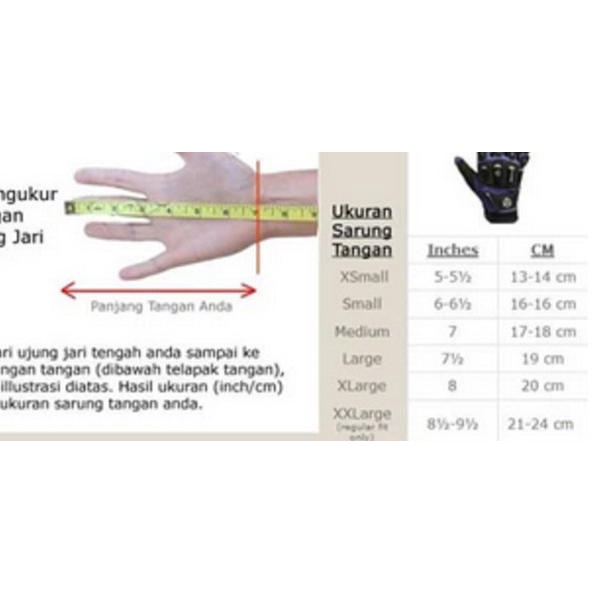 Sarung Tangan VINYX Motor Gloves Finger Touch ScreenFull MCS-01C Glov - MCS01C Biru, XL