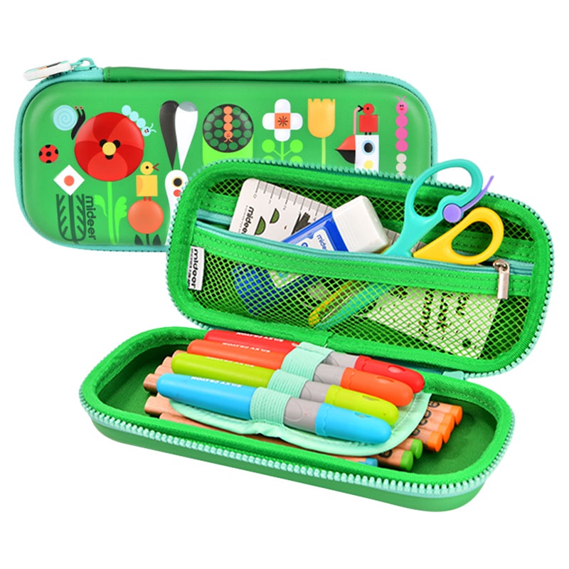 

Mideer Dinosaur Pencil Case 3D Kotak Tempat Pensil Anak Spring Garden