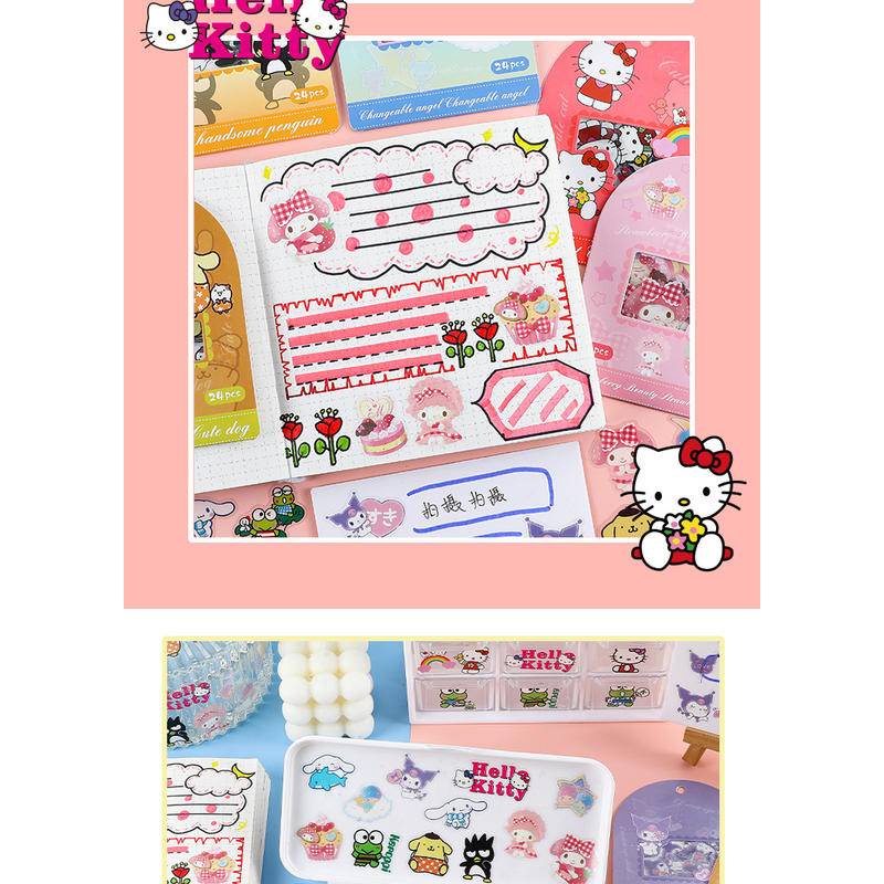 JRN019 – Deco Sticker Sanrio Hello Kitty Dairy Journal Scrapbook Label