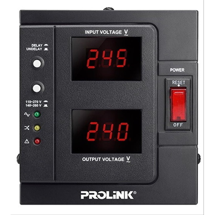 Stabilizer PROLINK PVR500D AVR Relay Controlled PVR Series 500VA