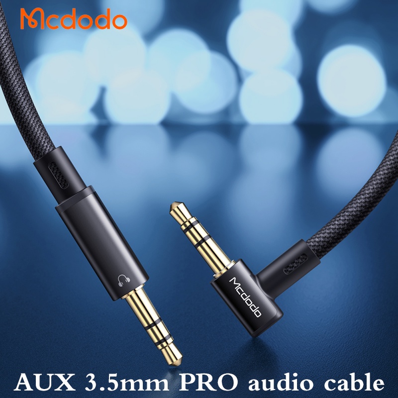 Mcdodo Kabel Audio Stereo Hi-Fi Jack 3.5mm Male Ke Male Aux Untuk Mobil / Headphone / Speaker