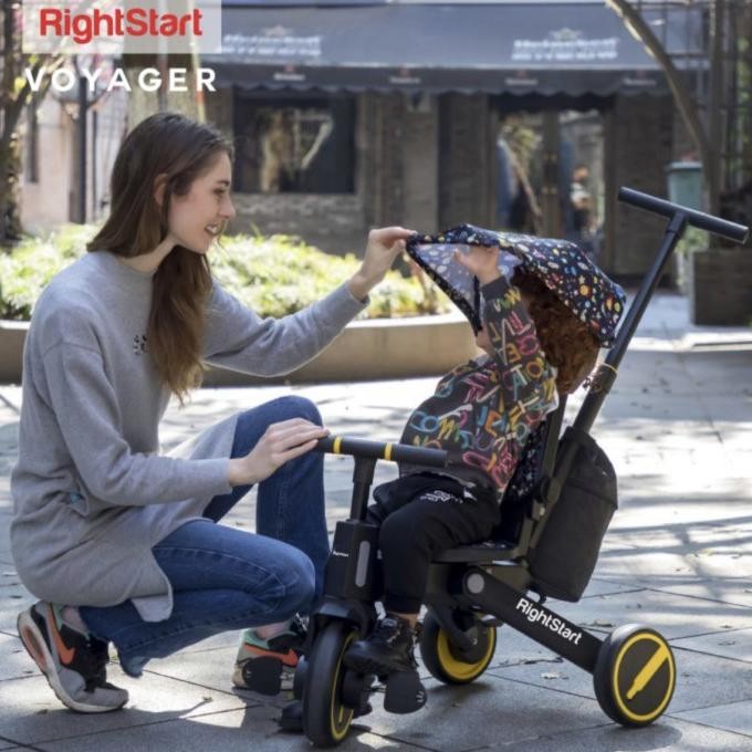 Right start 7in1 voyager Trike compact folding tricycle