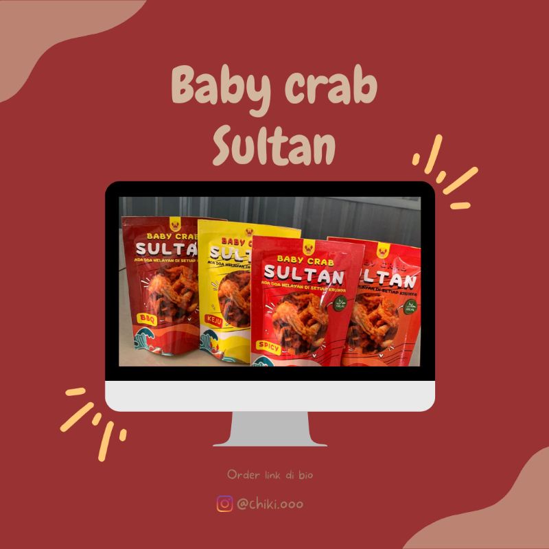 

BABYCRAB SULTAN GURIH KRIUK BERGIZI