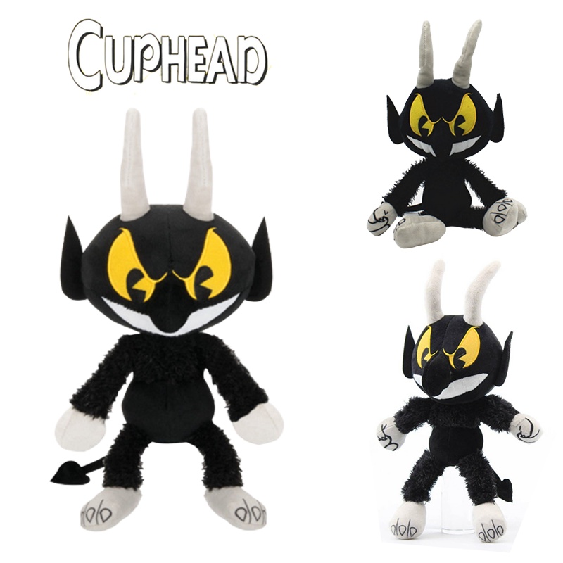 Adorable Cuphead Mugman Devil Boss Mainan Mewah Boneka Boneka Boneka Untuk Anak Bayi Xmas Gift Decor