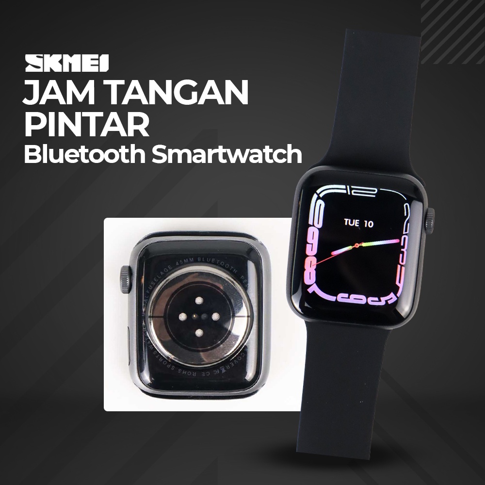 SKMEI Jam Tangan Pintar Bluetooth Smartwatch - IWO7PRO - Black