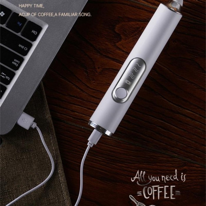 fmfit Rechargeable milk frother electric | alat aduk susu