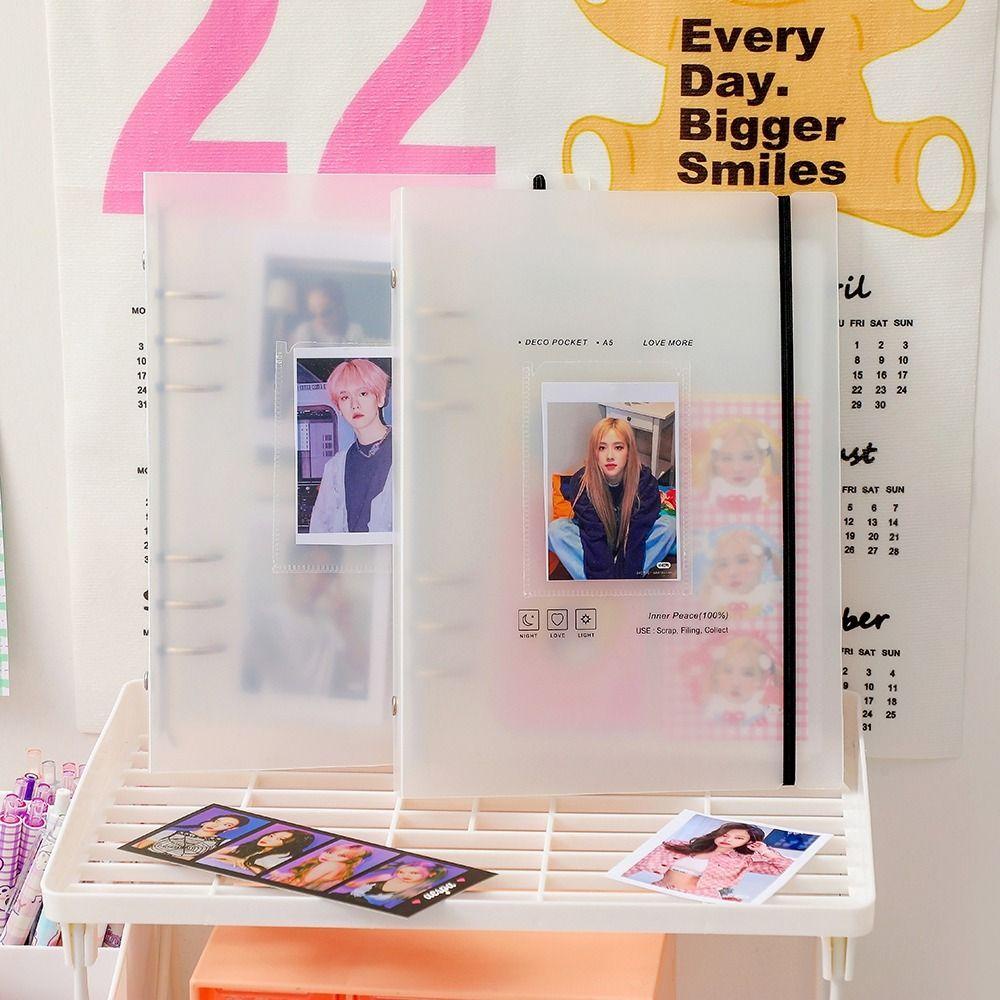 Preva Photocard Binder Jurnal Notebook Scrapbook Pengikat Kartu Album Berongga