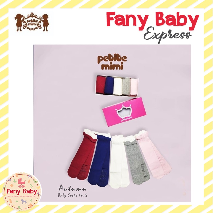 PETITE MIMI KAOS KAKI GIRL ISI 5 PCS