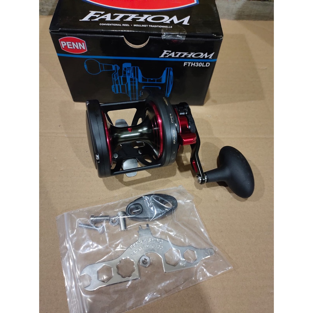 Reel Penn Fathom 30LD | Handle Kanan