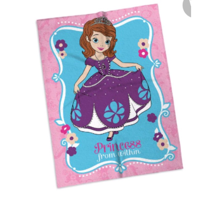 Internal Selimut Bayi / Baby Blanket Princess from within 75*100