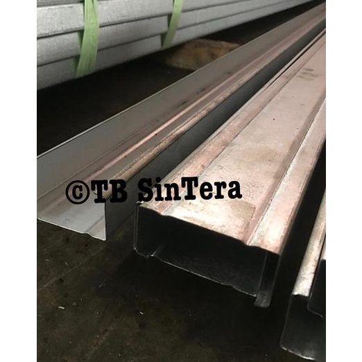 CNP Galvalum 75 (0.55 mm) SNI / Kanal C Atap Baja Ringan