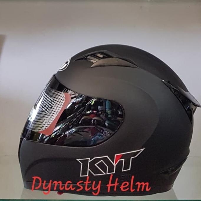 KYT R10 SOLID BLACK DOFF