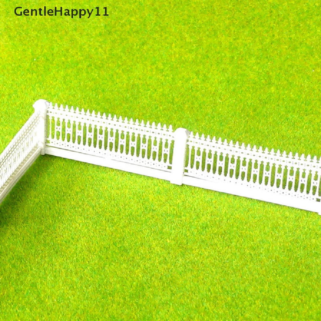 Gentlehappy 1per100skala 1M Pagar Miniatur Plat Pasir Yard Sence Model Pagar Pembatas Dekorasi id