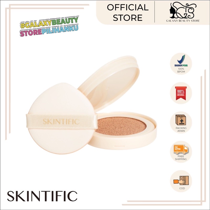 SKINTIFIC REFILL COVER ALL PERFECT CUSHION ALL SHADE / CUSHION SKINTIFIC REFILL