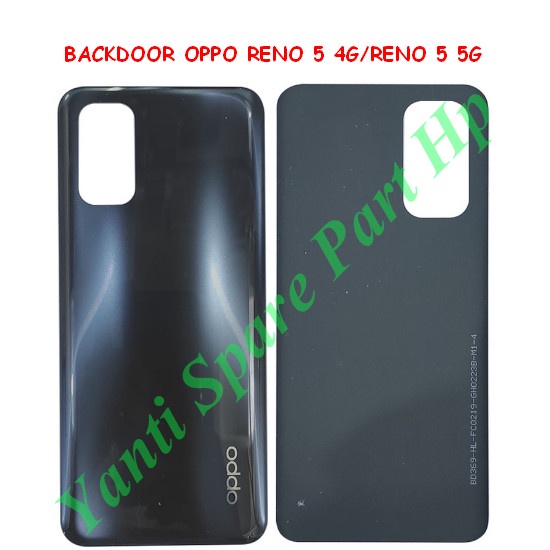 Backdoor Tutup Belakang Oppo Reno 5 4G 5G Original New