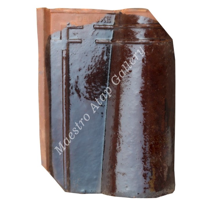 Genteng morando Glazur Brown
