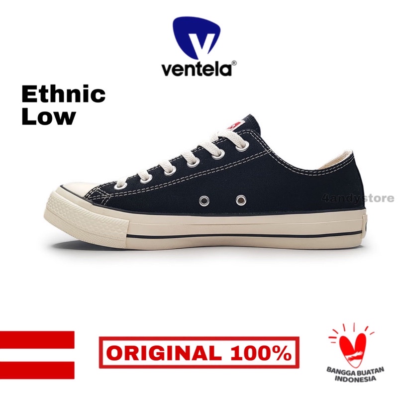 Ventela Ethnic Low Black [ORIGINAL]