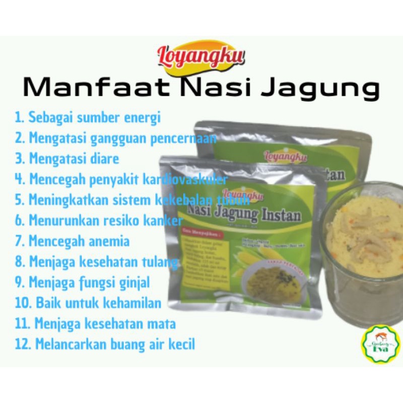 

Lengkap Sayur Lauk Nasi Jagung Sachet Loyangku