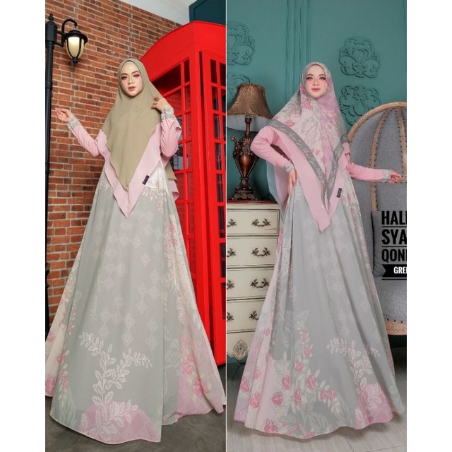 Qonita GREEN ori by Haliza syari