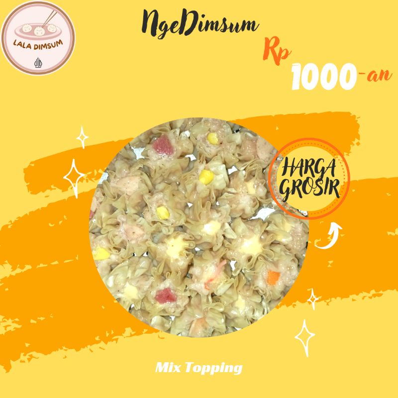 

Dimsum 1000 lengkap dengan saos n chilioil