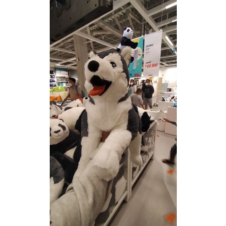 IKEA BONEKA HUSKY BERIAN 57CM