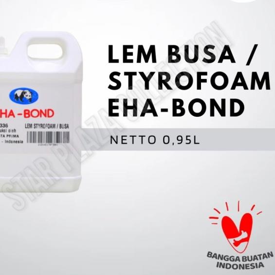 

LEM STYROFOAM CAIR GABUS / BUSA / SERBAGUNA EHA BOND 1LITER (1 LITER)