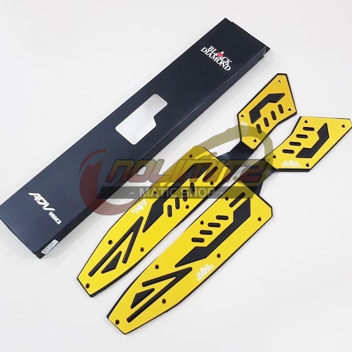 Floorboard Black Diamond Bordes Karpet Pijakan Kaki Honda ADV 150