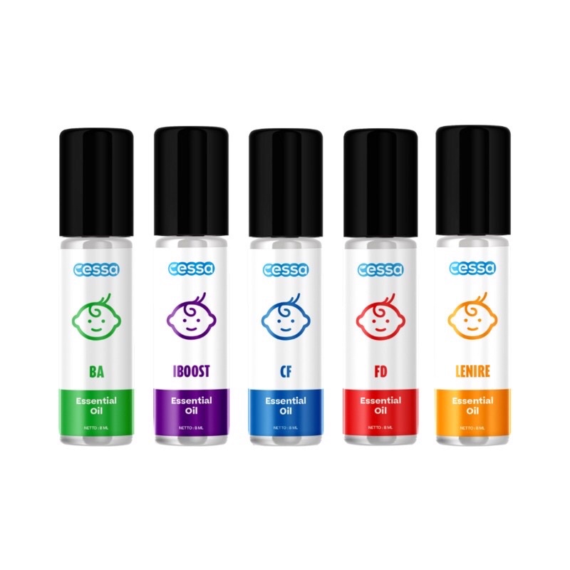 Cessa Baby / Cessa Bayi / Essential Oil / Happy Nose / Lenire / Fedrop / Itch Away / Kemasan Baru