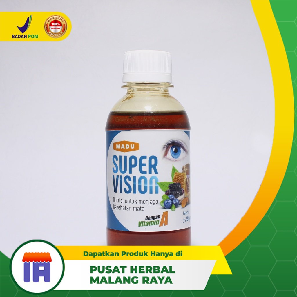 

MADU SUPER VISION Obat Mata Minus Madu Mata Vitamin Mata Obat Mata Mines Katarak Rabun Jauh & Dekat