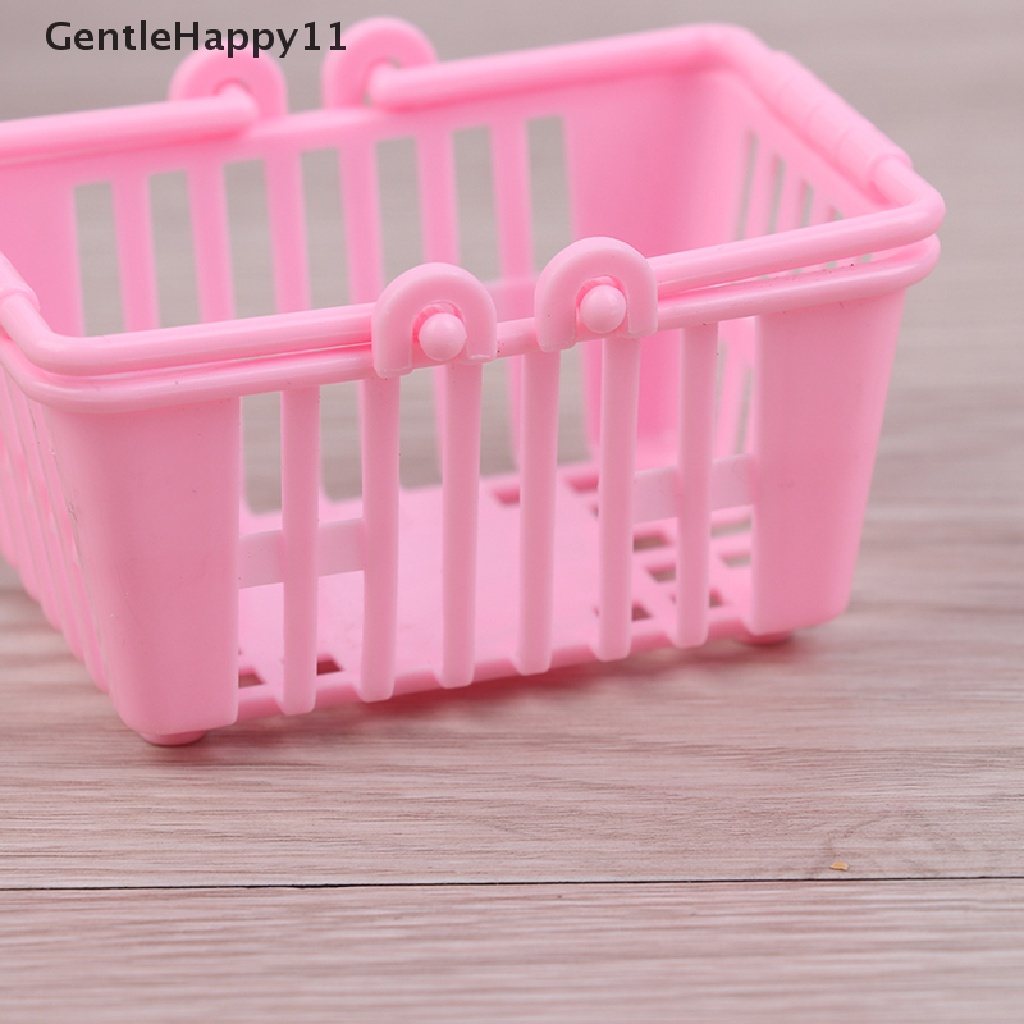 Gentlehappy Miniatur Rumah Boneka Keranjang Belanja Pretend Play Mainan furniture id