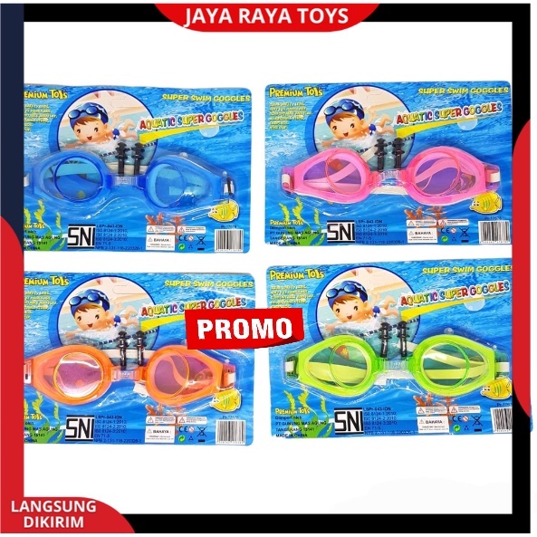DIVING GLASSES KACAMATA RENANG ANAK kaca mata renang anak umur2- 8 th Cewek Dan Cowok