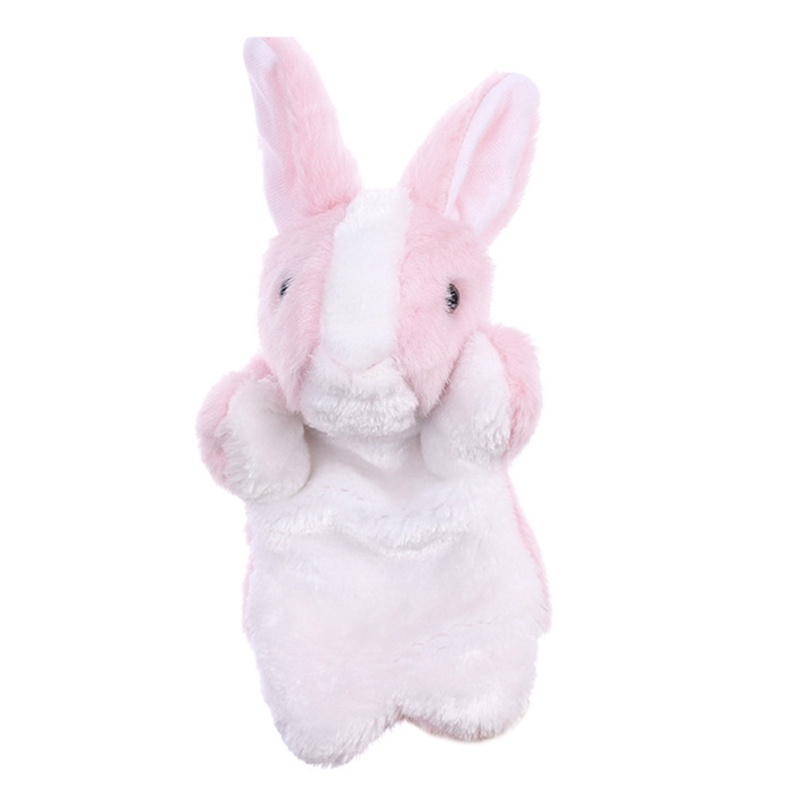 Mary Bunny Hand Puppets 12 &quot;Boneka Tangan Boneka Kelinci Binatang Lembut Untuk Anak